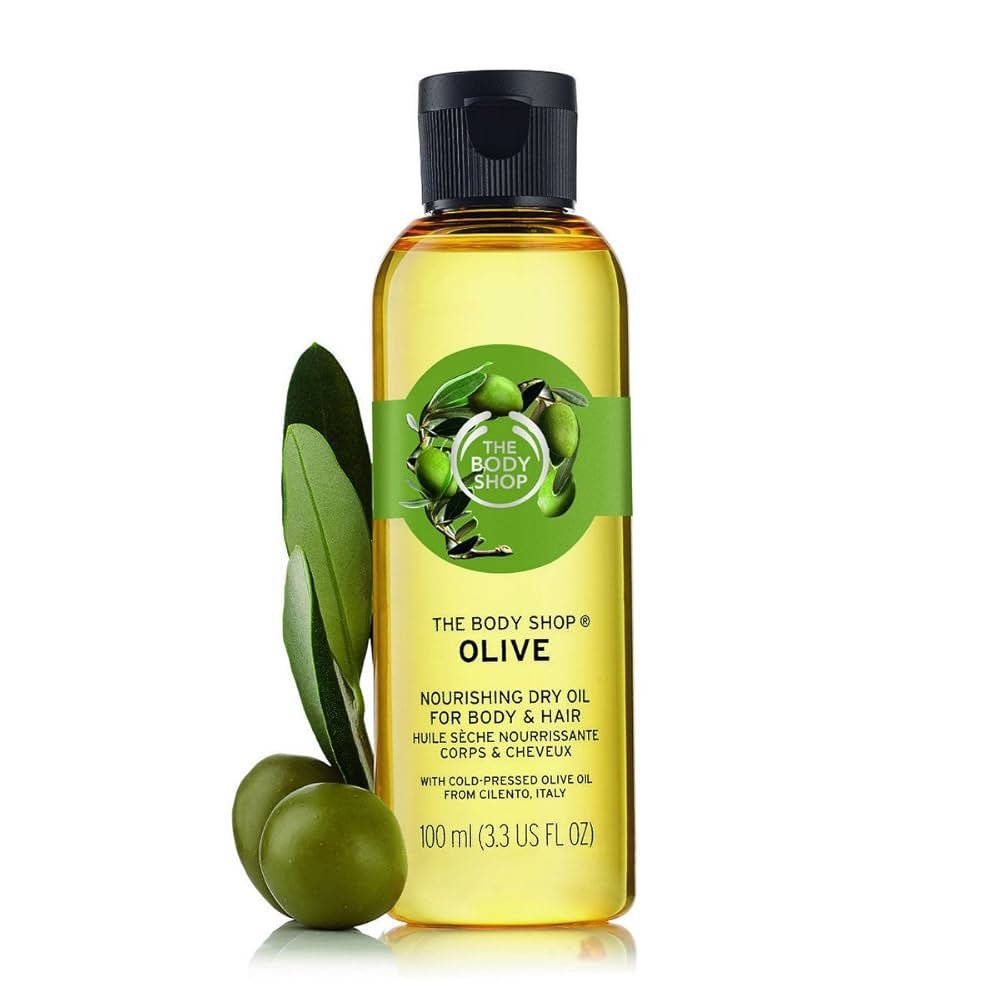 61yEm1KdZOL._UF1000,1000_QL80_ THE BODY SHOP OLIVE DRY BODY OIL 125ML - Image 1